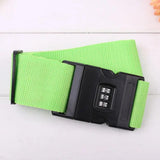 2M Rainbow Password Lock Luggage Bag with Strap