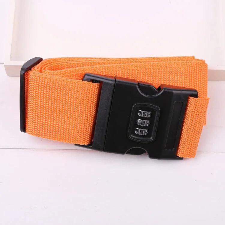 2M Rainbow Password Lock Luggage Bag with Strap