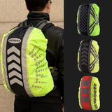Waterproof Dustproof Rain Cover Backpack Reflective Sport Bag Cover