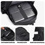 Men's Business Laptop Backpack: Large Capacity Waterproof Bag