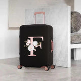 Rose Pink Letter Luggage Cover 18-32 Inch Travel Accessories