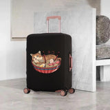 Cat Travel Suitcase Cover Protective Anti-scratch Luggage Cover Dust-proof