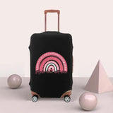 Travel Luggage Cover Elastic Dust Washable Protective Anti-scratch Rainbow