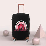 Travel Luggage Cover Elastic Dust Washable Protective Anti-scratch Rainbow
