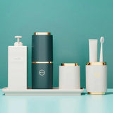 Portable Toothbrush Protector Travel Cup Set Storage Box