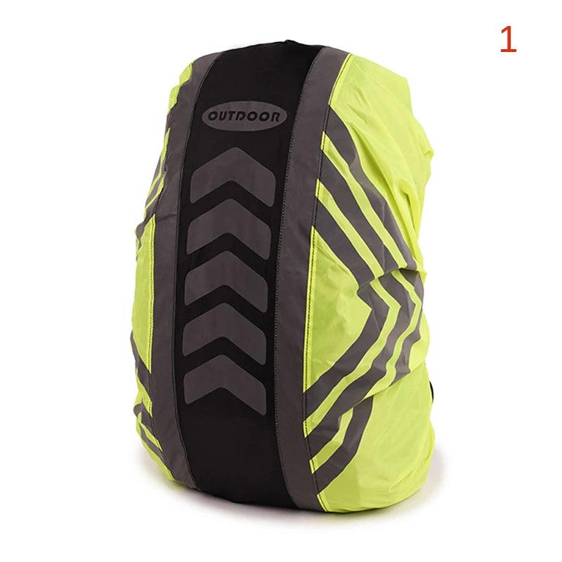 Waterproof Dustproof Rain Cover Backpack Reflective Sport Bag Cover
