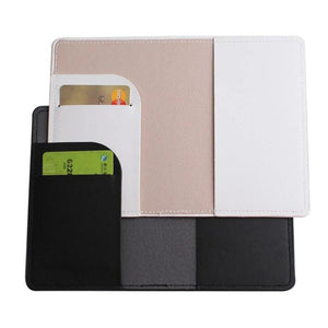 Set PU Leather Luggage Bag Tag Bride Groom Passport Case Cover for Couples