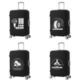 Floral Pattern Luggage Cover Dustproof Elastic Cover 18-32 Inch Travel
