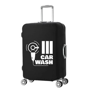 Floral Pattern Luggage Cover Dustproof Elastic Cover 18-32 Inch Travel