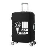 Floral Pattern Luggage Cover Dustproof Elastic Cover 18-32 Inch Travel