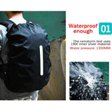 Backpack Rain Cover Reflective Waterproof Bag Outdoor Camping Travel