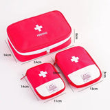 Portable Storage Bag First Aid Emergency Medicine Outdoor Pill Survival