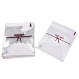 100 Lace Self Adhesive Cookie Candy Bags Cellophane Birthday