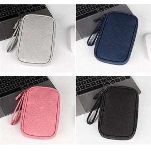 Travel Cable Organizer Bag Digital Storage Case Earphone Charger Pouch