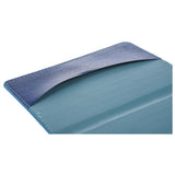 2 Pcs Leather Passport Holder & Rose Red Organizer Cover