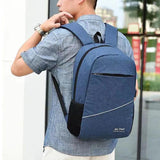 Anti-theft Business Backpack for Laptop with Water Cup Holder