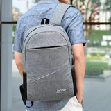 Anti-theft Business Backpack for Laptop with Water Cup Holder