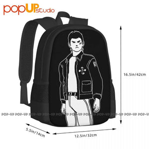 Shenmue Ryo Hazuki Backpack Large Capacity Travel Bag