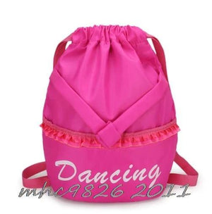 Girls Bow Tie Ergonomics Ballerina Decor Ballet Backpack
