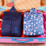 Portable Shoe Organizer Bag for High Heels, Supports Drop Travel Shoes