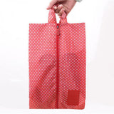 Portable Shoe Organizer Bag for High Heels, Supports Drop Travel Shoes