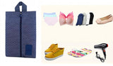 Portable Shoe Organizer Bag for High Heels, Supports Drop Travel Shoes