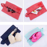 Portable Shoe Organizer Bag for High Heels, Supports Drop Travel Shoes