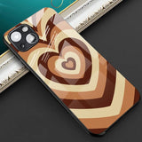 iPhone14pro max Protective Case - Love Glass Shockproof Cover