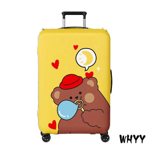 Thickened Protective Luggage Cover Elastic Dust Cover Scratch Resistant