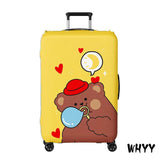 Thickened Protective Luggage Cover Elastic Dust Cover Scratch Resistant