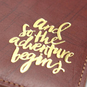 Vintage Crazy Horse Leather Travel Passport Wallet