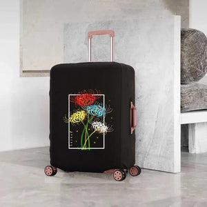 Flower Pattern Luggage Cover for 18-32 Inch Lugg