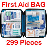 299 Pcs First Aid Emergency Kit Camping Sport Travel Car Home Medical Bag