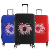 Flamingo Pattern Luggage Cover 18-30 inch Elastic Baggage Protective Case
