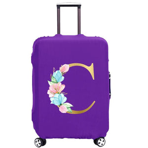 Golden Elastic Cover for 18-30 Inches Luggage