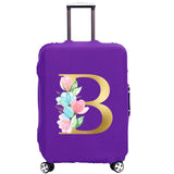 Golden Elastic Cover for 18-30 Inches Luggage
