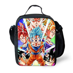 GOKU Lunch Bag Thermal Picnic Bags for School Kids Lunch Box Tote