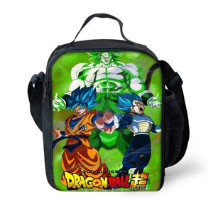GOKU Lunch Bag Thermal Picnic Bags for School Kids Lunch Box Tote