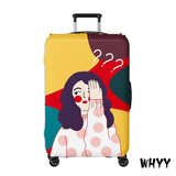 Thickened Luggage Cover Elastic Scratch Resistant 18-32 Inch Travel Set