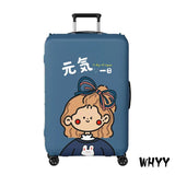 Thickened Luggage Cover Elastic Scratch Resistant 18-32 Inch Travel Set