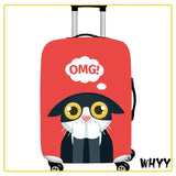 WHYY Suitcase Cover Animal Pattern Luggage Protective Cover for 18-32