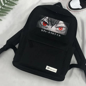Japanese Anime Clover Funny Cartoon Schoolbag Backpack Teenagers