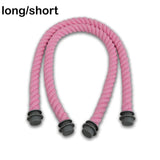Pink Cotton Thread Rope Handles for O Bag Women's Bags