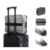 Men Travel Accessory Document Package Large Capacity Storage Bag Organizer
