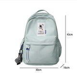 Nylon Waterproof Mochilas Backpack for Teen Girls