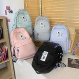 Nylon Waterproof Mochilas Backpack for Teen Girls