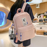 Nylon Waterproof Mochilas Backpack for Teen Girls