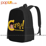 Curious George Backpack Large Capacity Gym Tote Bag