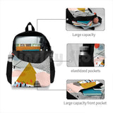 Retro Outdoor Hiking Backpack Waterproof Camping Travel Mid Century Modern