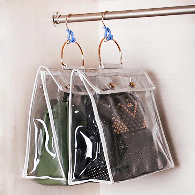 Travel Accessories PVC Portable Transparent Seal Dustproof Folding Storage Bag